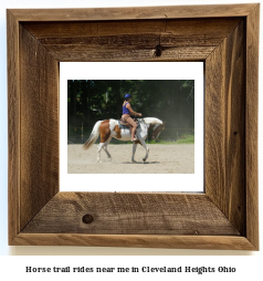 horse trail rides near me in Cleveland Heights, Ohio